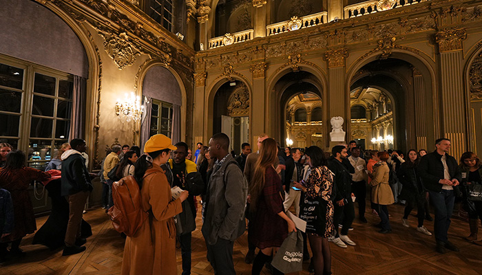 Faim d'échanges à Nancy 1 Photographie de la réception à l'Hôtel de Ville de Nancy lors de Faim d'échanges 2022.