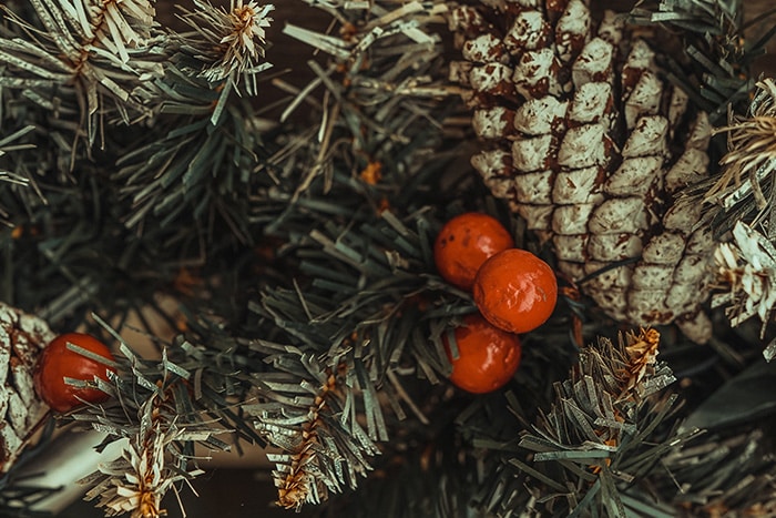 Décorations de Noël.