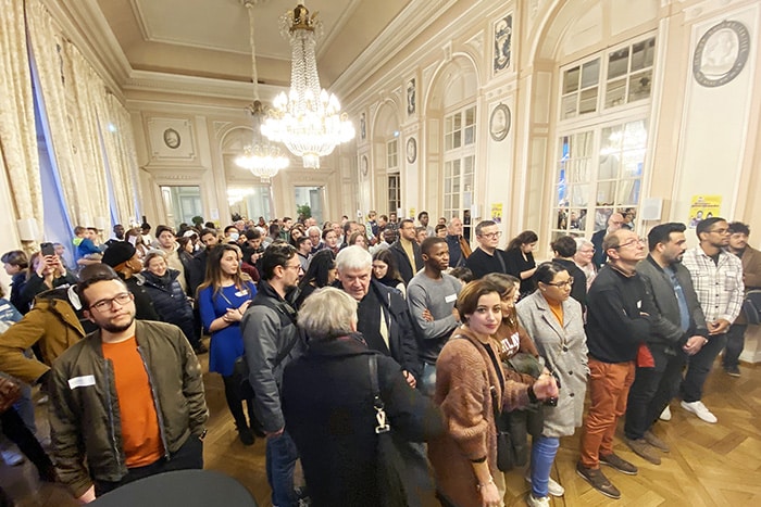 Échanges gourmands à Metz 1 Réception à l'Hôtel de Ville de Metz lors d'Échanges gourmands 2022. Crédit : Ville de Metz.