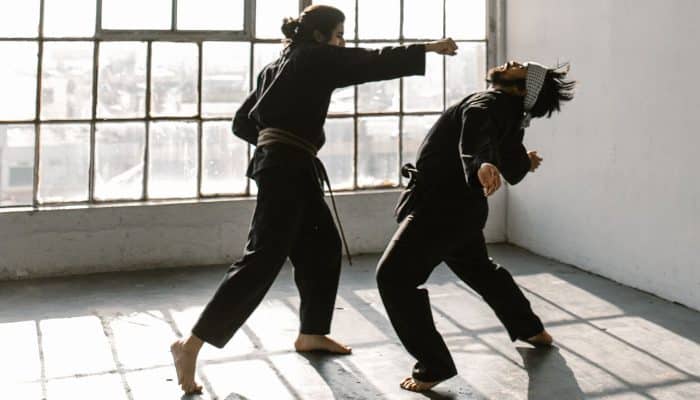 Séance de Self defense organisé par le Crous Lorraine