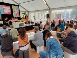 Le Crous Lorraine était présent au Livre sur la Place - édition 2025 3 Residence auteur A.Belot LivresurlaPlace 3