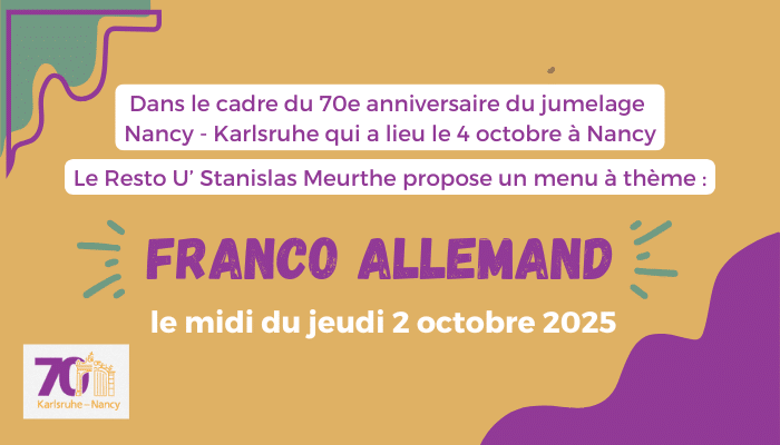 repas franco allemand