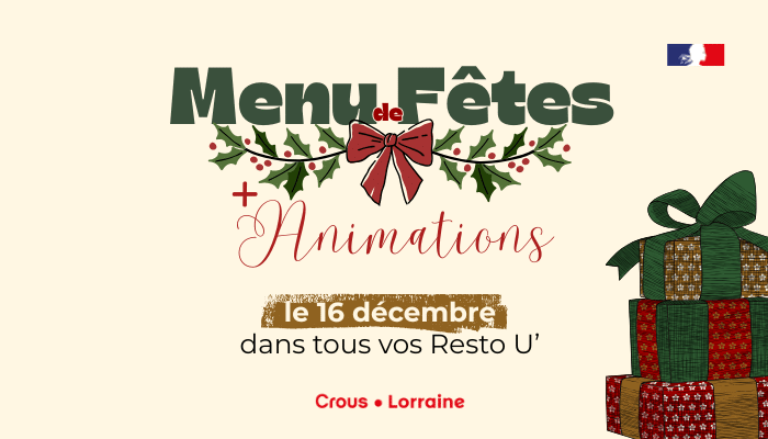 site menu de fetes