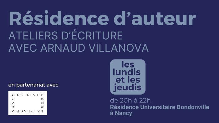 agenda residence auteur 2026