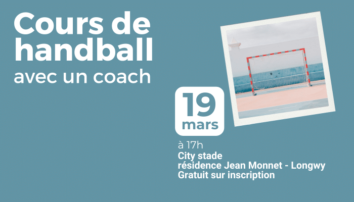 Handball à Longwy 1 handball 19.03